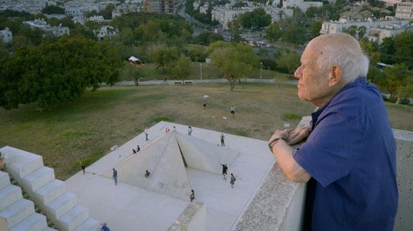 Image extraite du film Dani Karavan, l'artiste des grands espaces, de Barak Heymann