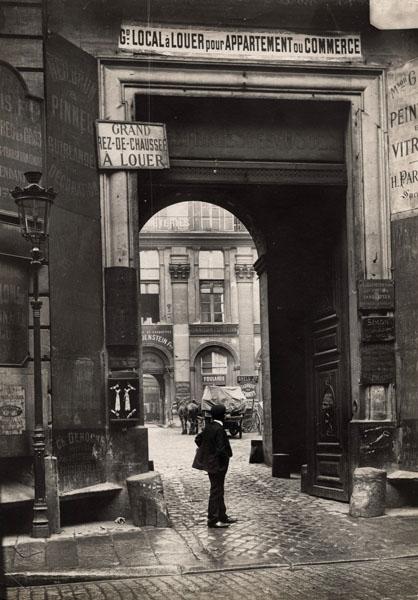 Emmanuel Pottier (attribué à), (Meslay, 1864 - 1921) Porte 71, rue du Temple, Paris, Vers 1910