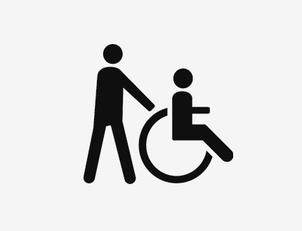 Accessibilité des visiteurs en situation de handicap moteur