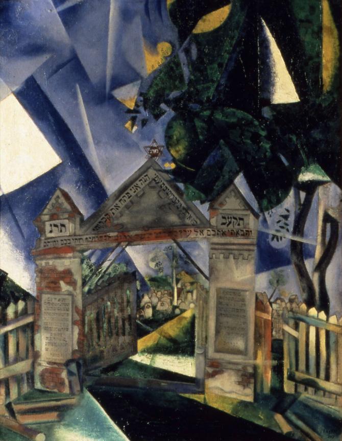 Marc Chagall, Les portes du cimetière