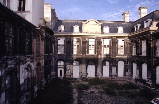 L'hôtel de Saint-Aignan en 1992