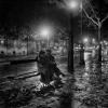 Amoureux sur un banc, Paris, 1948