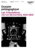 Dossier pédagogique de l'exposition "Les Tribulations d'Erwin Blumenfeld. 1930-1950"